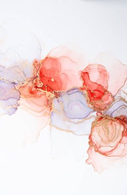 Marble ink abstract art from meticulous original painting abstract background . Painting was painted on high quality paper texture to create smooth marble background pattern of ombre alcohol ink .