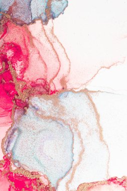 Marble ink abstract art from meticulous original painting abstract background . Painting was painted on high quality paper texture to create smooth marble background pattern of ombre alcohol ink .