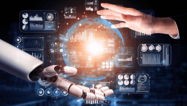 Yaşayan insanların geleceği için robot ve sayborg gelişimi üzerine yapay zeka araştırması yapıyorum. Bilgisayar beyni için dijital veri madenciliği ve makine öğrenme teknolojisi tasarımı.