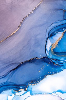 Marble ink abstract art from meticulous original painting abstract background . Painting was painted on high quality paper texture to create smooth marble background pattern of ombre alcohol ink .