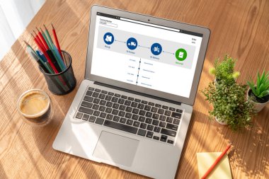 Ürün nakliyesi ve teslimatı için e-ticaret ve mod çevrimiçi iş izleme sistemi