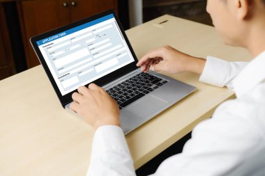 İnternet sitesinde mod kayıt için çevrimiçi başvuru formu