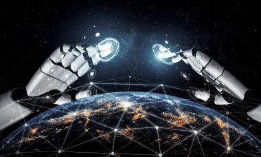 Yaşayan insanların geleceği için robot ve sayborg gelişimi üzerine yapay zeka araştırması yapıyorum. Bilgisayar beyni için dijital veri madenciliği ve makine öğrenme teknolojisi tasarımı.