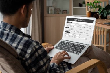 İnternet ağındaki mod dijital bilgi toplama için çevrimiçi kredi başvuru formu