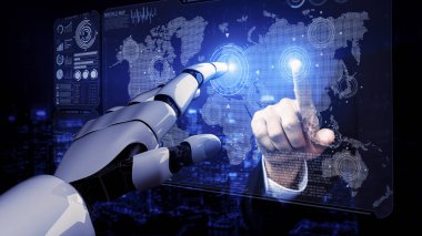 Yaşayan insanların geleceği için robot ve sayborg gelişimi üzerine yapay zeka araştırması yapıyorum. Bilgisayar beyni için dijital veri madenciliği ve makine öğrenme teknolojisi tasarımı.