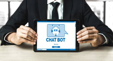 Müşteri sorularına otomatik olarak cevap veren mod çevrimiçi iş için Chatbot yazılım uygulaması