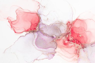 Marble ink abstract art from meticulous original painting abstract background . Painting was painted on high quality paper texture to create smooth marble background pattern of ombre alcohol ink .