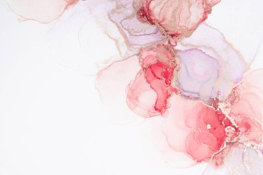 Marble ink abstract art from meticulous original painting abstract background . Painting was painted on high quality paper texture to create smooth marble background pattern of ombre alcohol ink .