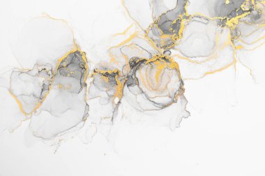 Marble ink abstract art from meticulous original painting abstract background . Painting was painted on high quality paper texture to create smooth marble background pattern of ombre alcohol ink .