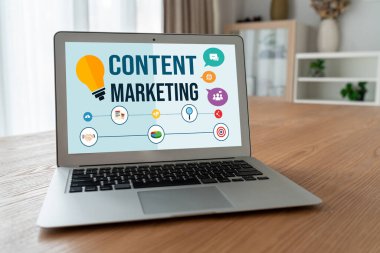 Mod çevrimiçi iş ve e-ticaret pazarlama stratejisi için içerik pazarlaması