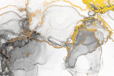 Marble ink abstract art from meticulous original painting abstract background . Painting was painted on high quality paper texture to create smooth marble background pattern of ombre alcohol ink .