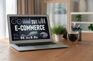 E-ticaret veri yazılımı çevrimiçi perakende şirketine satış analizi için mod gösterge tablosu sağlar