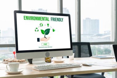 Model şirket işleri için yeşil iş dönüşümü yeşil pazarlama stratejisine teşekkür etmek için