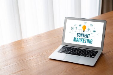 Mod çevrimiçi iş ve e-ticaret pazarlama stratejisi için içerik pazarlaması
