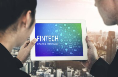 Pazarlama stratejisini analiz etmek için kullanılan Fintech finansal teknoloji yazılımı