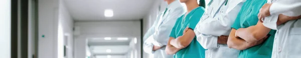 Equipo Personal Médico Confianza Con Enfermeras Profesionales Salud Especialistas Personas —  Fotos de Stock