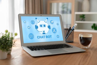 Müşteri sorularına otomatik olarak cevap veren mod çevrimiçi iş için Chatbot yazılım uygulaması