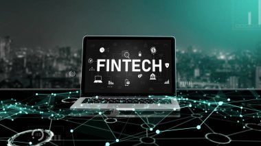 Pazarlama stratejisini analiz etmek için kullanılan Fintech finansal teknoloji yazılımı