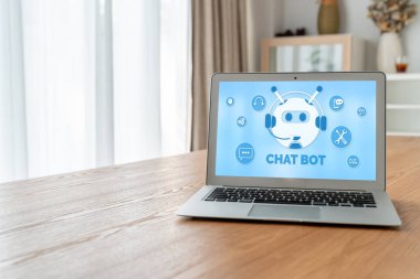 Müşteri sorularına otomatik olarak cevap veren mod çevrimiçi iş için Chatbot yazılım uygulaması