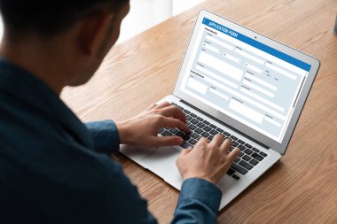İnternet sitesinde mod kayıt için çevrimiçi başvuru formu