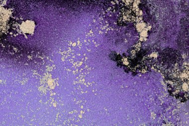 Mermer mürekkep soyut sanatının orijinal resmi. Örnek bir orjinal tablodan yüksek çözünürlüklü fotoğraf. Karargah kağıt dokusuna pürüzsüz mermer desen oluşturmak için soyut resim yapıldı.