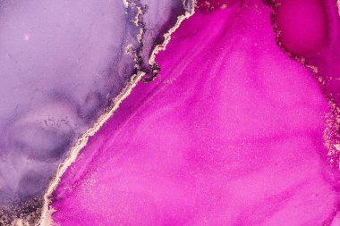 Mermer mürekkep soyut sanatının orijinal resmi. Örnek bir orjinal tablodan yüksek çözünürlüklü fotoğraf. Karargah kağıt dokusuna pürüzsüz mermer desen oluşturmak için soyut resim yapıldı.