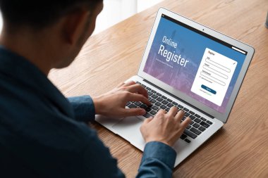 İnternet sitesinde mod form doldurmak için çevrimiçi kayıt formu