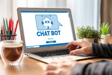 Müşteri sorularına otomatik olarak cevap veren mod çevrimiçi iş için Chatbot yazılım uygulaması