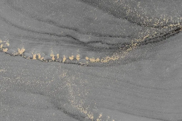 Mermer mürekkep soyut sanatının orijinal resmi. Örnek bir orjinal tablodan yüksek çözünürlüklü fotoğraf. Karargah kağıt dokusuna pürüzsüz mermer desen oluşturmak için soyut resim yapıldı.