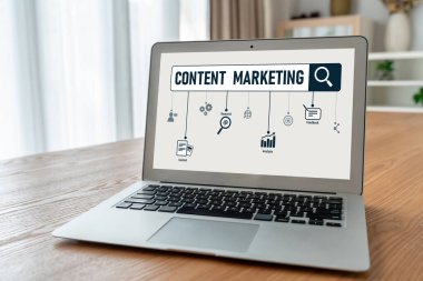 Mod çevrimiçi iş ve e-ticaret pazarlama stratejisi için içerik pazarlaması