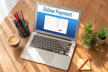 İnternet üzerinden modem para transferi için çevrimiçi ödeme platformu