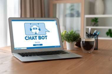Müşteri sorularına otomatik olarak cevap veren mod çevrimiçi iş için Chatbot yazılım uygulaması