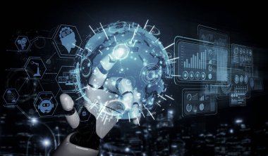 Yaşayan insanların geleceği için robot ve sayborg gelişimi üzerine yapay zeka araştırması yapıyorum. Bilgisayar beyni için dijital veri madenciliği ve makine öğrenme teknolojisi tasarımı.