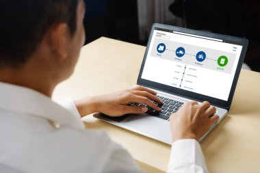 Ürün nakliyesi ve teslimatı için e-ticaret ve mod çevrimiçi iş izleme sistemi