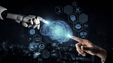 Yaşayan insanların geleceği için robot ve sayborg gelişimi üzerine yapay zeka araştırması yapıyorum. Bilgisayar beyni için dijital veri madenciliği ve makine öğrenme teknolojisi tasarımı.