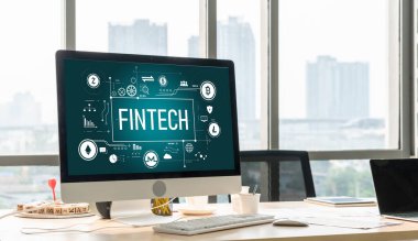 Pazarlama stratejisini analiz etmek için kullanılan Fintech finansal teknoloji yazılımı