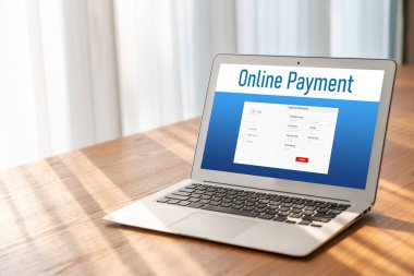 İnternet üzerinden modem para transferi için çevrimiçi ödeme platformu