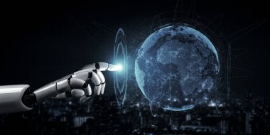 Yaşayan insanların geleceği için robot ve sayborg gelişimi üzerine yapay zeka araştırması yapıyorum. Bilgisayar beyni için dijital veri madenciliği ve makine öğrenme teknolojisi tasarımı.