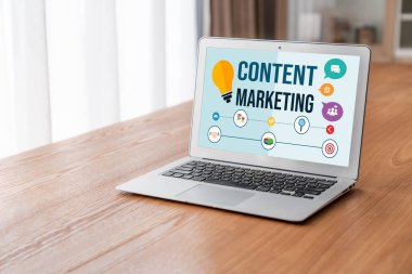 Mod çevrimiçi iş ve e-ticaret pazarlama stratejisi için içerik pazarlaması