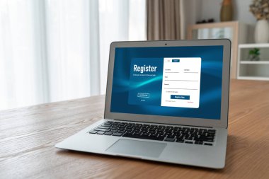 İnternet sitesinde mod form doldurmak için çevrimiçi kayıt formu