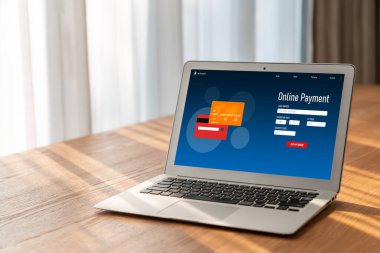 İnternet üzerinden modem para transferi için çevrimiçi ödeme platformu