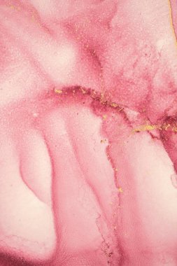 Mermer mürekkep soyut sanatının orijinal resmi. Örnek bir orjinal tablodan yüksek çözünürlüklü fotoğraf. Karargah kağıt dokusuna pürüzsüz mermer desen oluşturmak için soyut resim yapıldı.