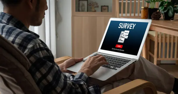 Online survey form for modish digital information collection on the internet network