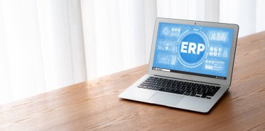 Pazarlama stratejisini planlamak için modern iş için ERP girişimi kaynak planlama yazılımı