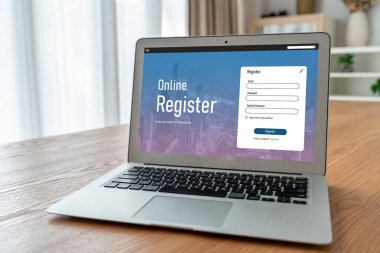 İnternet sitesinde mod form doldurmak için çevrimiçi kayıt formu