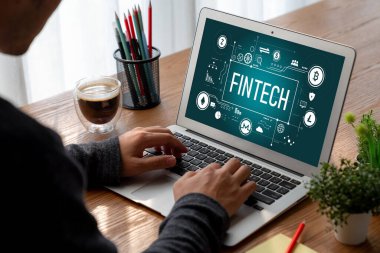 Pazarlama stratejisini analiz etmek için kullanılan Fintech finansal teknoloji yazılımı
