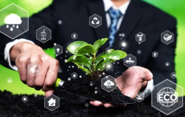 Ormanların yeniden ağaçlandırılması için iş yatırımları, iş adamlarının toprakta büyüyen genç tohum fabrikaları, şirketin çevre ve doğayı besleyerek CO2 veya karbon emisyonunu azaltma vaatleri doğrultusunda ESG taahhüdü altında. Boşluk