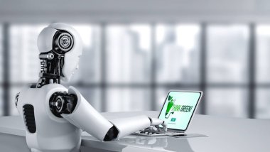 Model şirket işleri için yeşil iş dönüşümü yeşil pazarlama stratejisine teşekkür etmek için