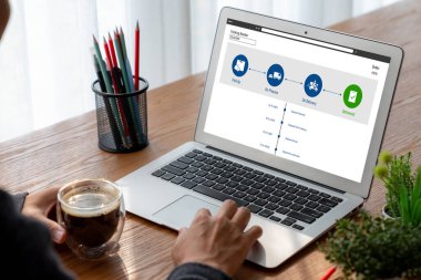 Ürün nakliyesi ve teslimatı için e-ticaret ve mod çevrimiçi iş izleme sistemi