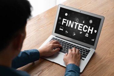 Pazarlama stratejisini analiz etmek için kullanılan Fintech finansal teknoloji yazılımı